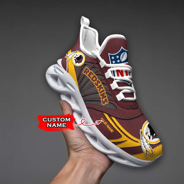 Ideafootwear Washington Redskins NFL Max Soul Shoes Sneakers For Men And Women