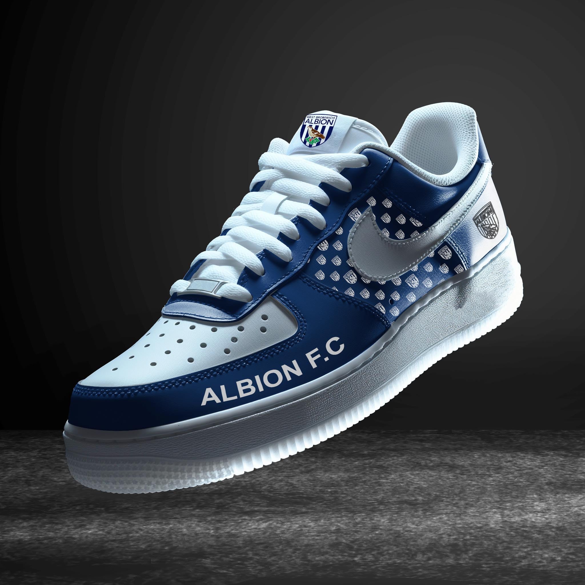 Ideafootwear West Bromwich Albion EPL Air Low-Top Sneakers Shoes For Men And Women