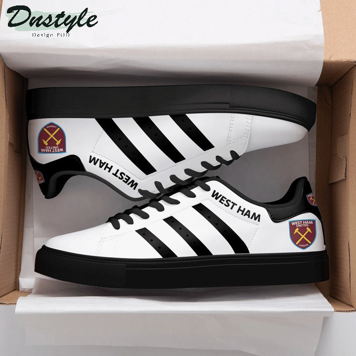 Ideafootwear West Ham United FC Skate Stan Shoes Sneakes For Men And Women