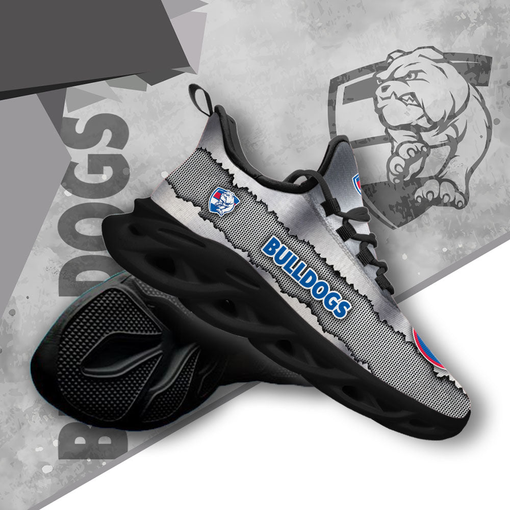 Ideafootwear Western Bulldogs AFL Max Soul Shoes Sneakers For Men And Women