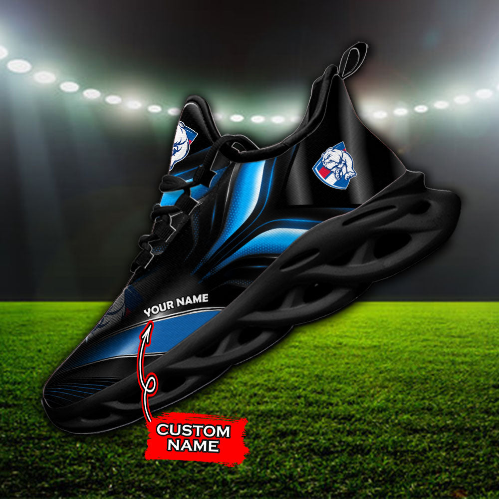 Ideafootwear Western Bulldogs AFL Max Soul Shoes Sneakers For Men And Women