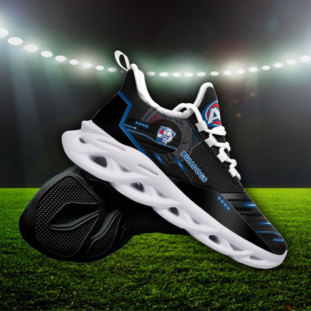 Ideafootwear Western Bulldogs AFL Max Soul Shoes Sneakers For Men And Women