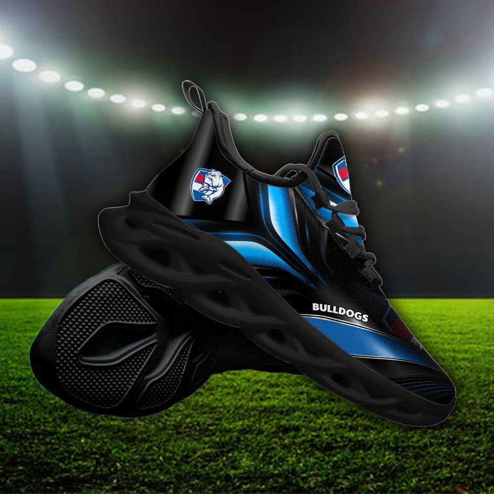 Ideafootwear Western Bulldogs AFL Max Soul Shoes Sneakers For Men And Women