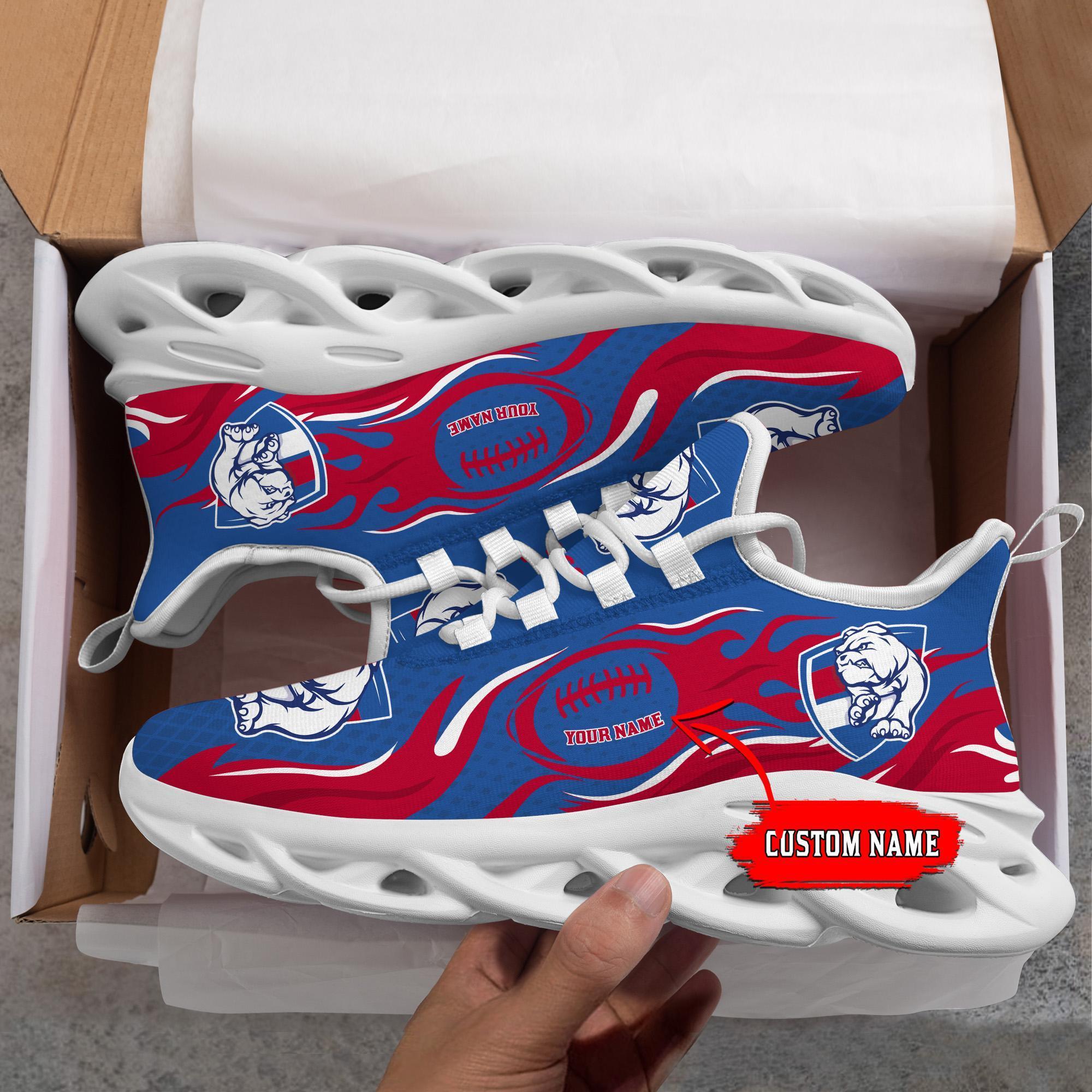 Ideafootwear Western Bulldogs Max Soul Shoes Sneakers For Men And Women