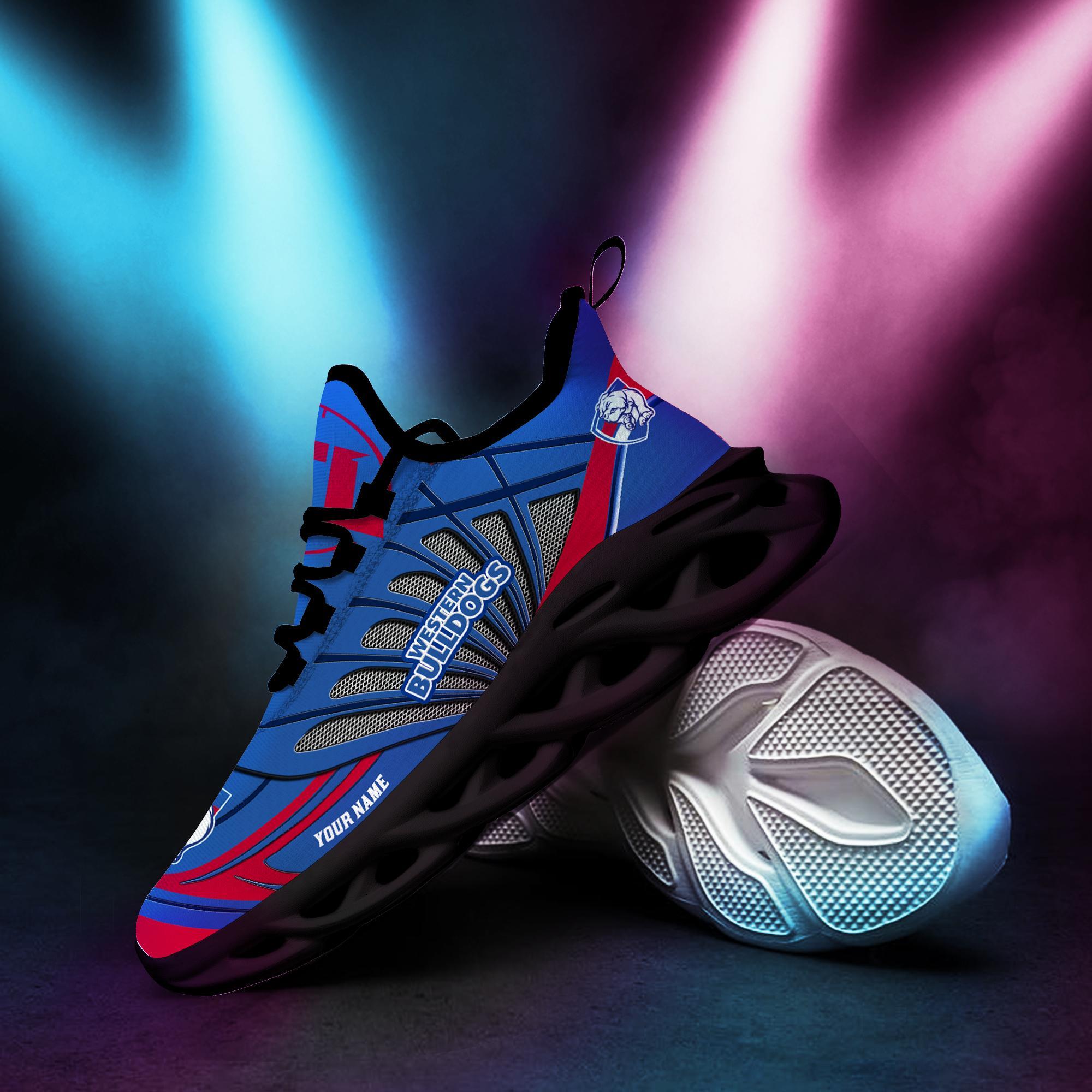 Ideafootwear Western Bulldogs Max Soul Shoes Sneakers For Men And Women