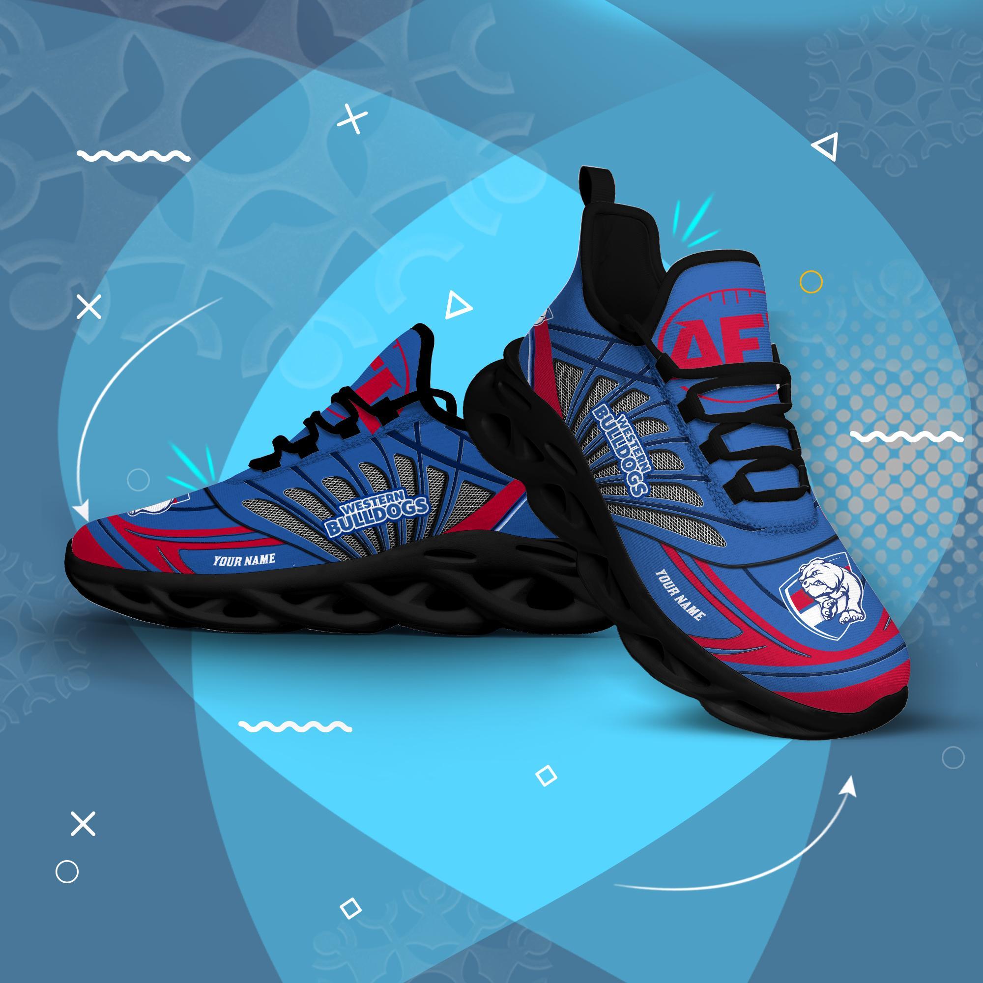 Ideafootwear Western Bulldogs Max Soul Shoes Sneakers For Men And Women