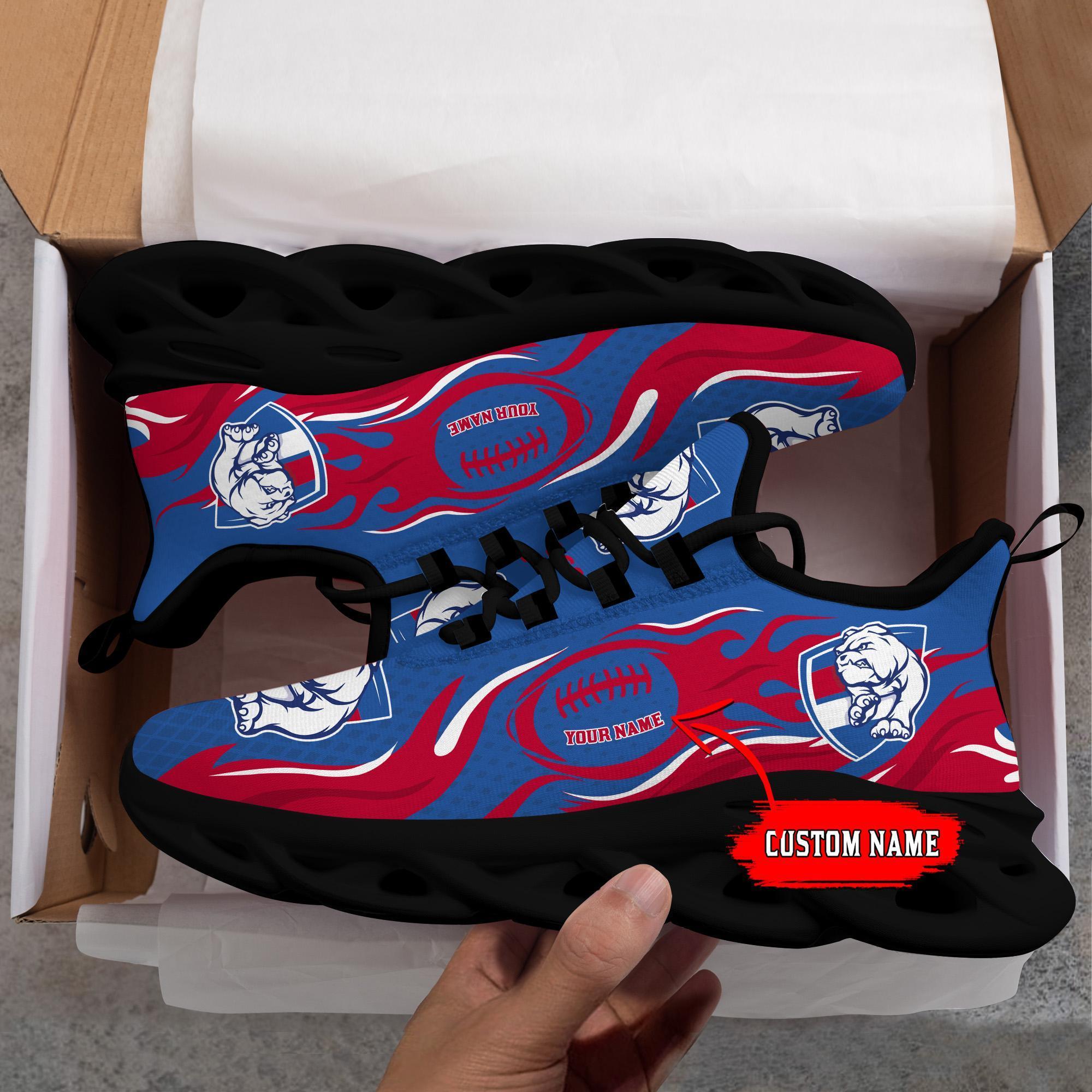 Ideafootwear Western Bulldogs Max Soul Shoes Sneakers For Men And Women