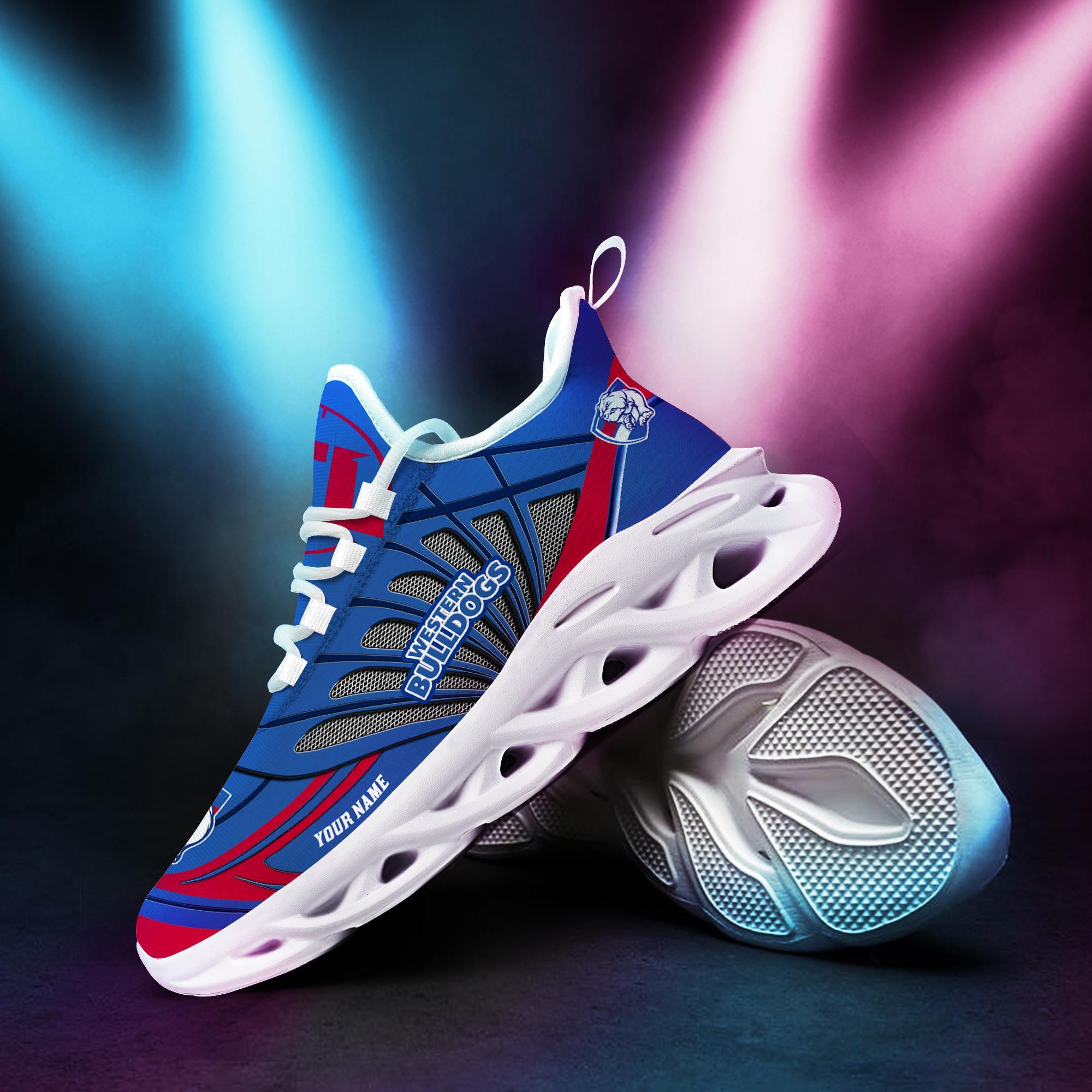 Ideafootwear Western Bulldogs Max Soul Shoes Sneakers For Men And Women
