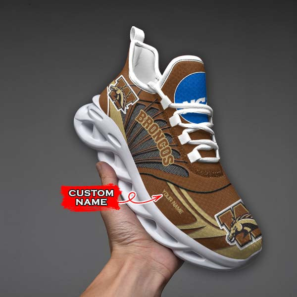 Ideafootwear Western Michigan Broncos NCAA Max Soul Shoes Sneakers For Men And Women