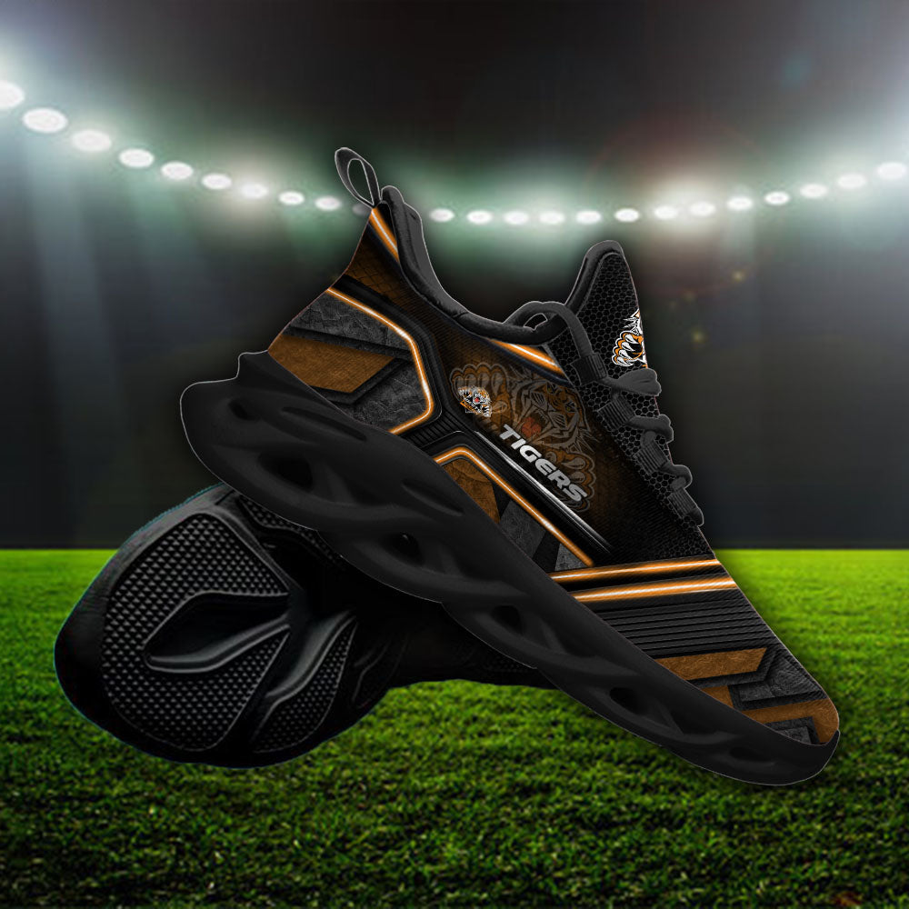 Ideafootwear Wests Tigers NRL Max Soul Shoes Sneakers For Men And Women