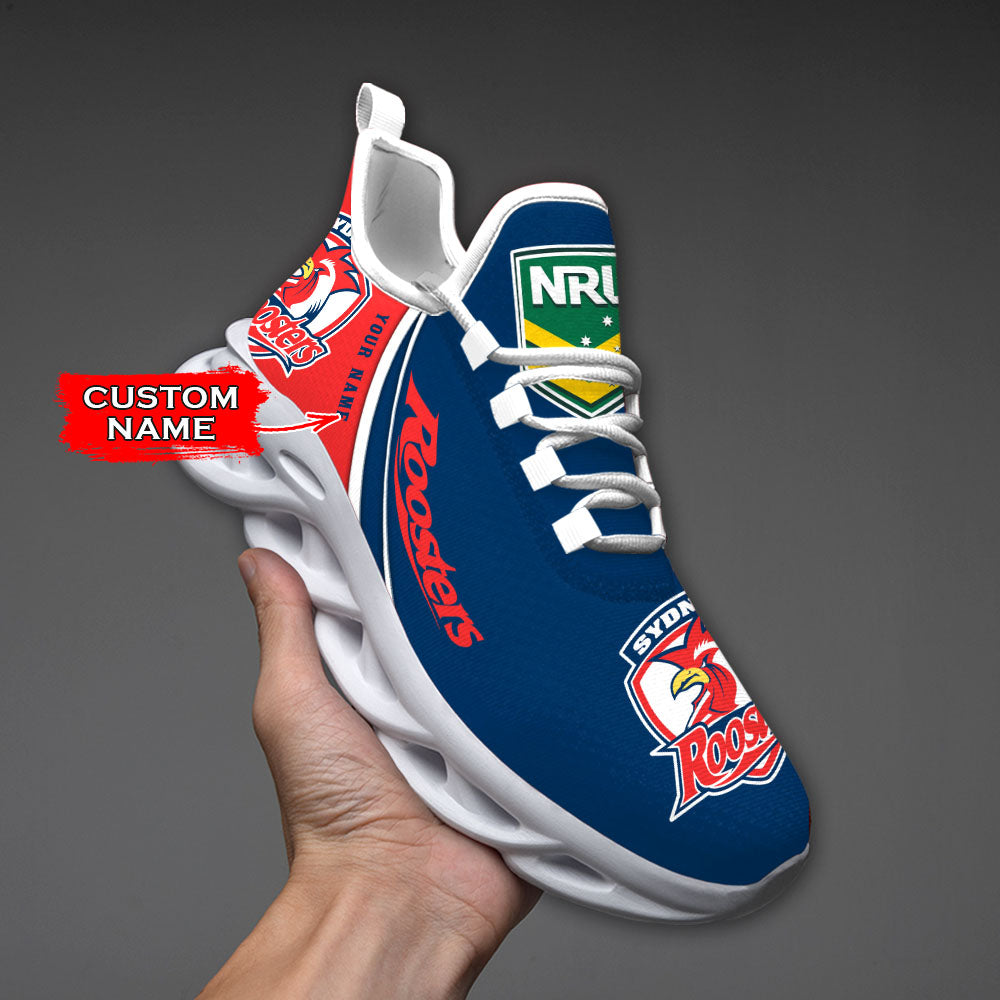 Ideafootwear Wests Tigers NRL Max Soul Shoes Sneakers For Men And Women
