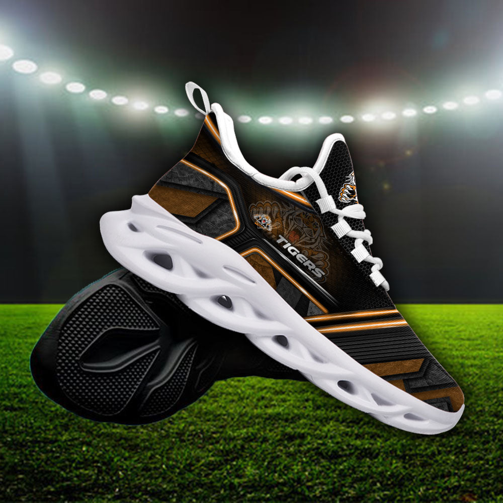 Ideafootwear Wests Tigers NRL Max Soul Shoes Sneakers For Men And Women