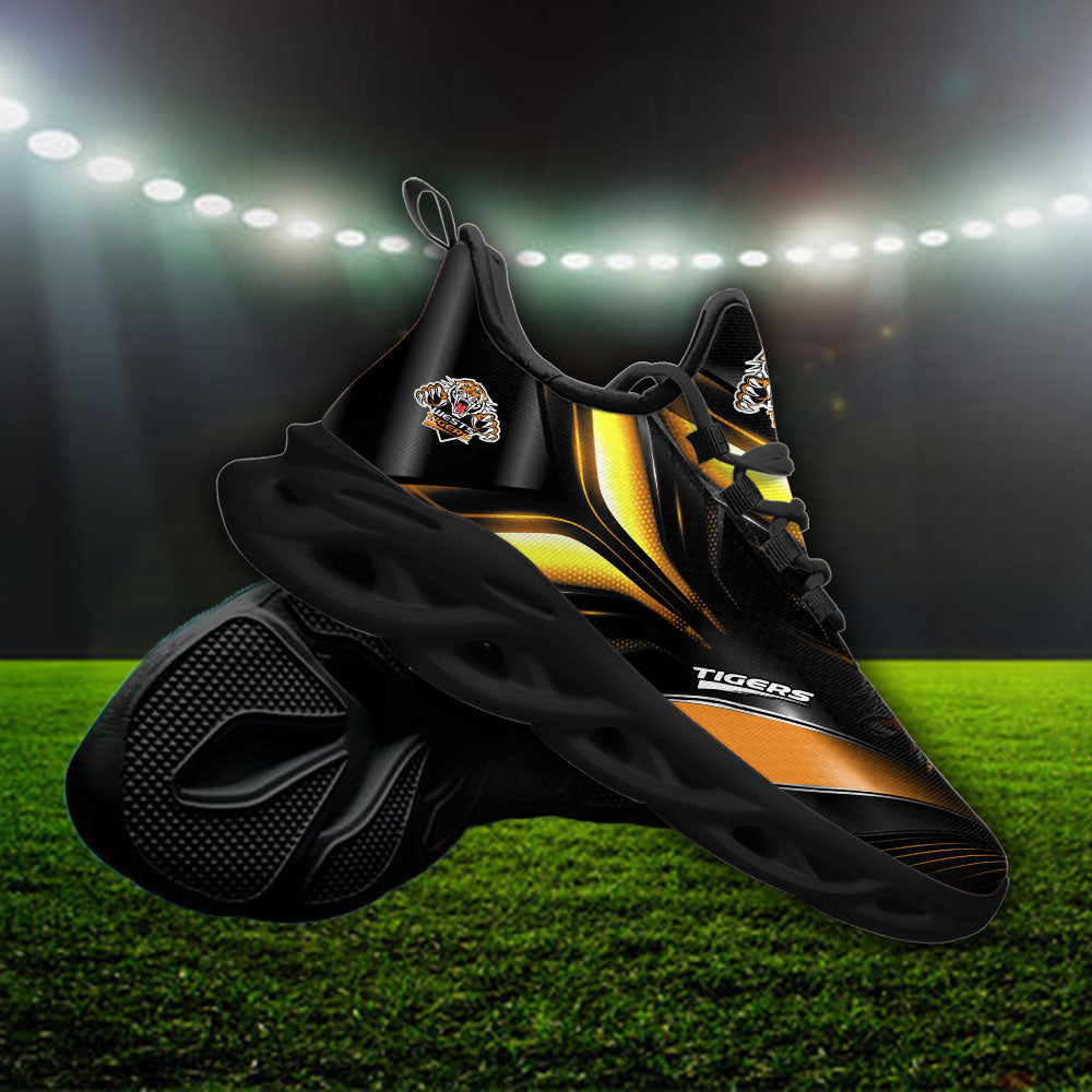 Ideafootwear Wests Tigers NRL Max Soul Shoes Sneakers For Men And Women