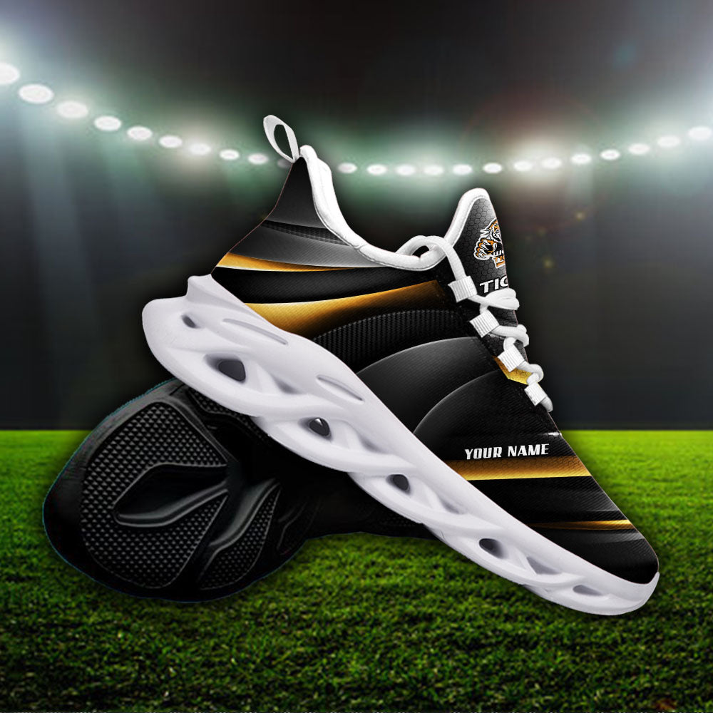 Ideafootwear Wests Tigers NRL Max Soul Shoes Sneakers For Men And Women
