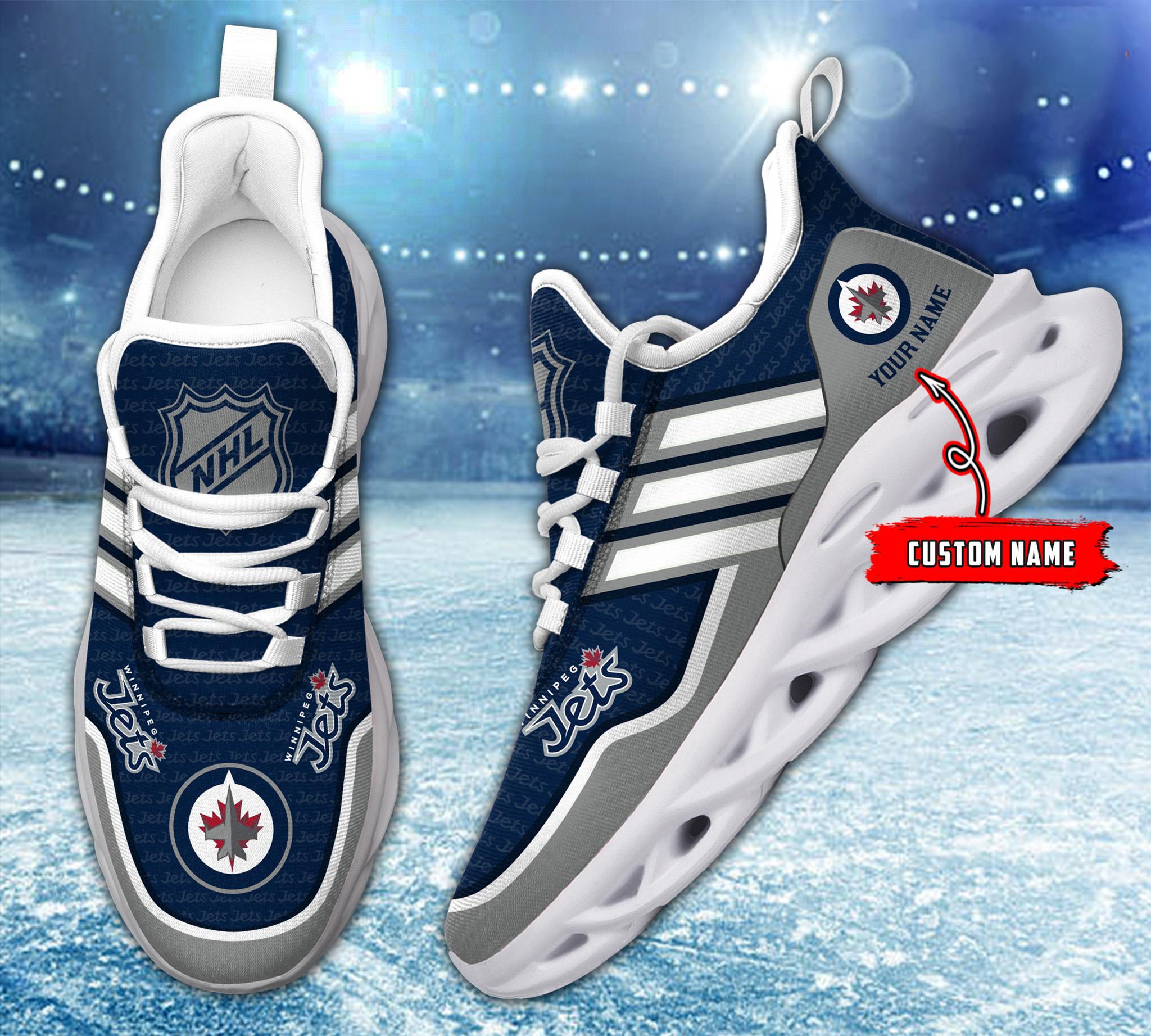 Ideafootwear Winnipeg Jets Max Soul Shoes Sneakers For Men And Women