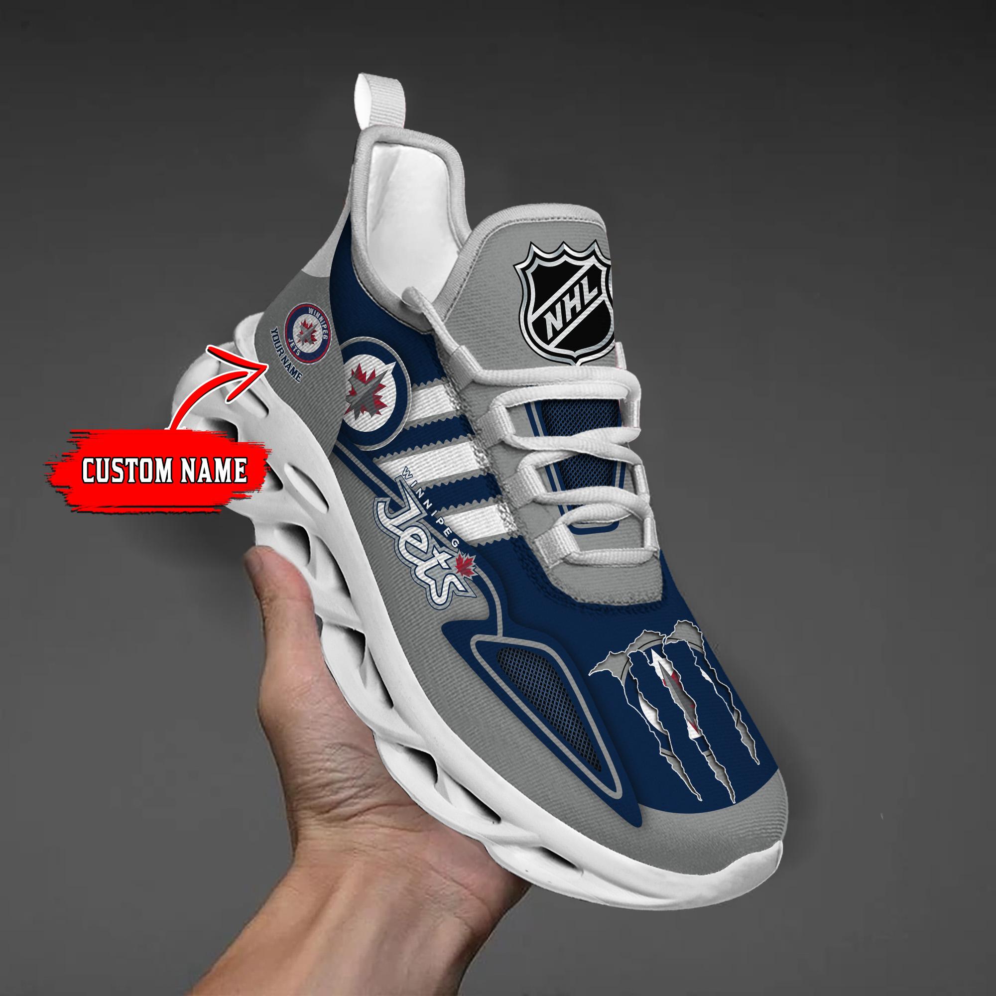 Ideafootwear Winnipeg Jets Max Soul Shoes Sneakers For Men And Women