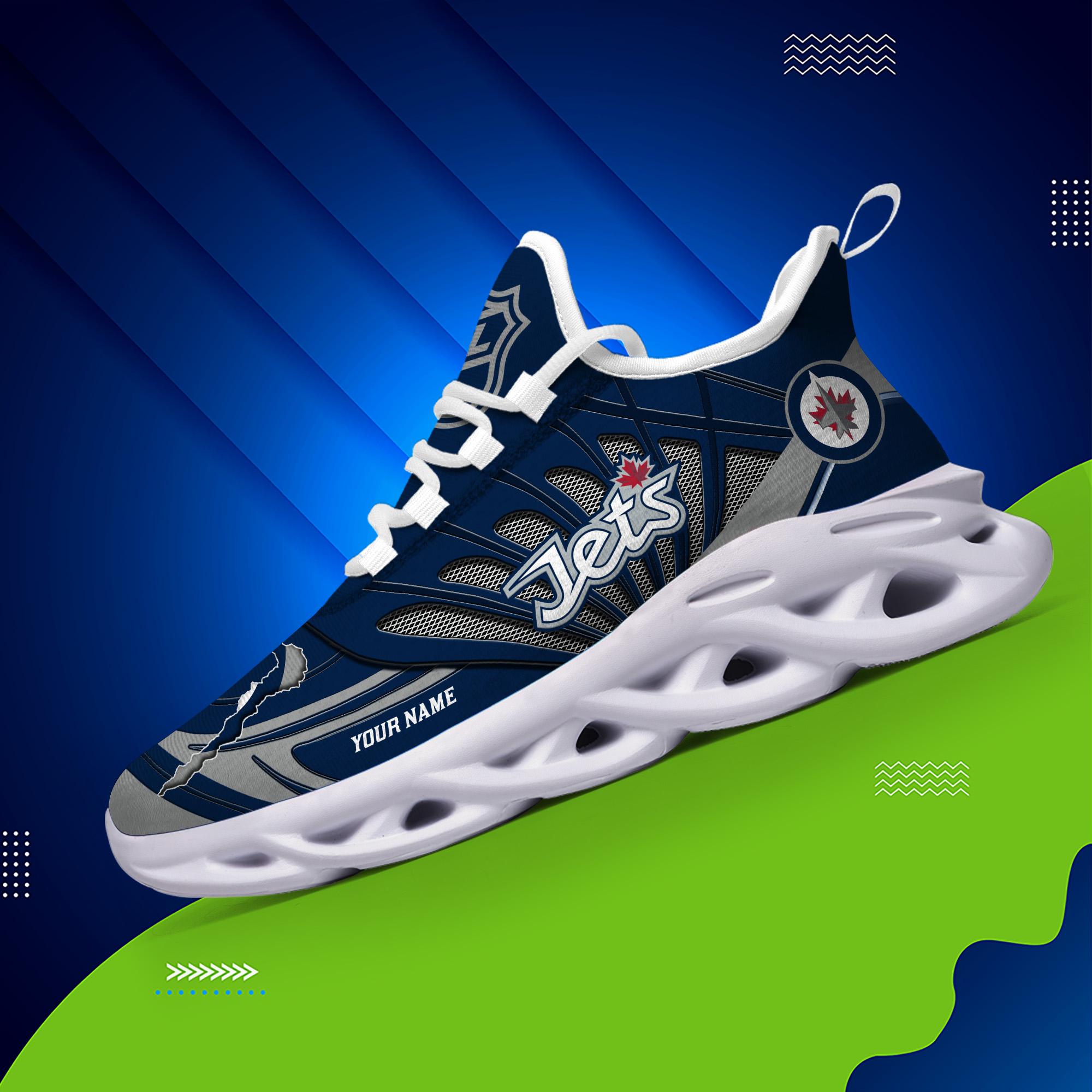 Ideafootwear Winnipeg Jets Max Soul Shoes Sneakers For Men And Women
