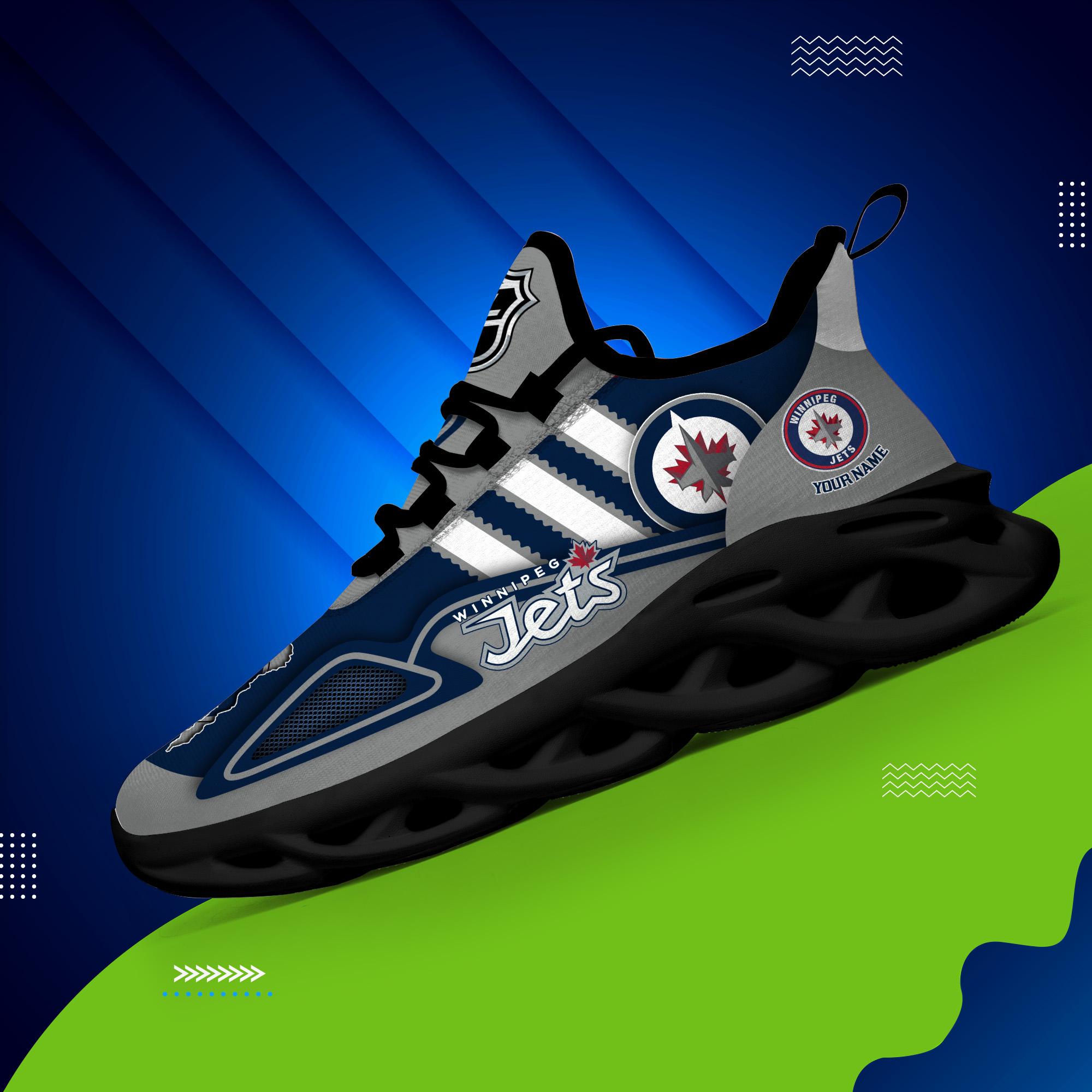 Ideafootwear Winnipeg Jets Max Soul Shoes Sneakers For Men And Women