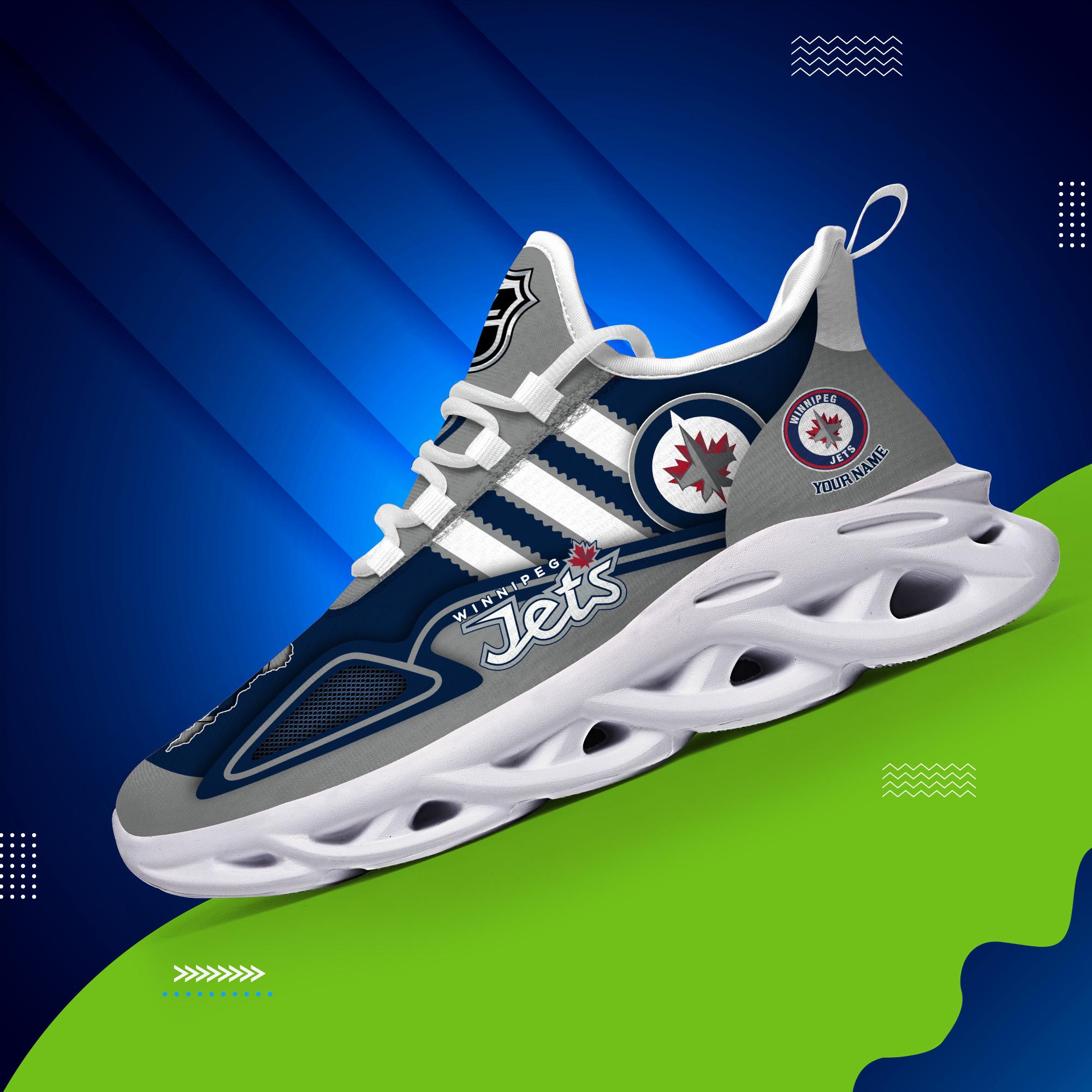 Ideafootwear Winnipeg Jets Max Soul Shoes Sneakers For Men And Women