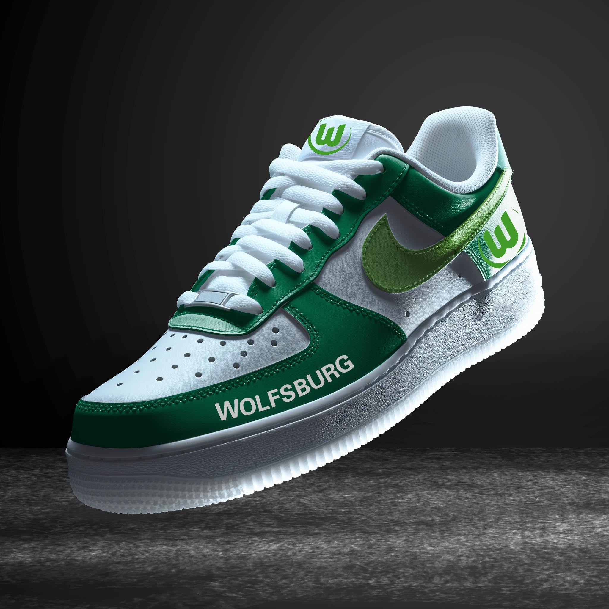 Ideafootwear Wolfsburg Bundesliga Air Low-Top Sneakers Shoes For Men And Women