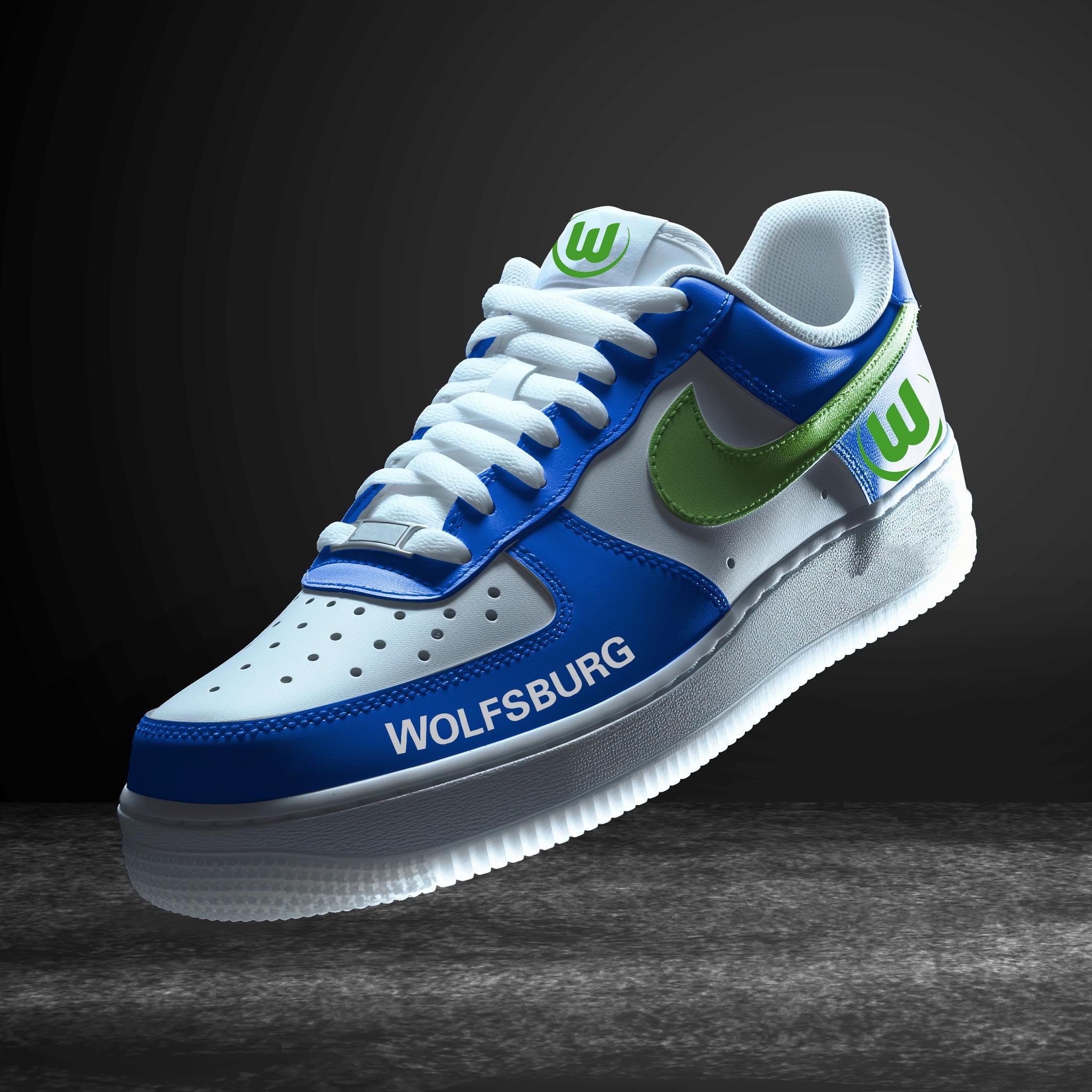 Ideafootwear Wolfsburg Bundesliga Air Low-Top Sneakers Shoes For Men And Women