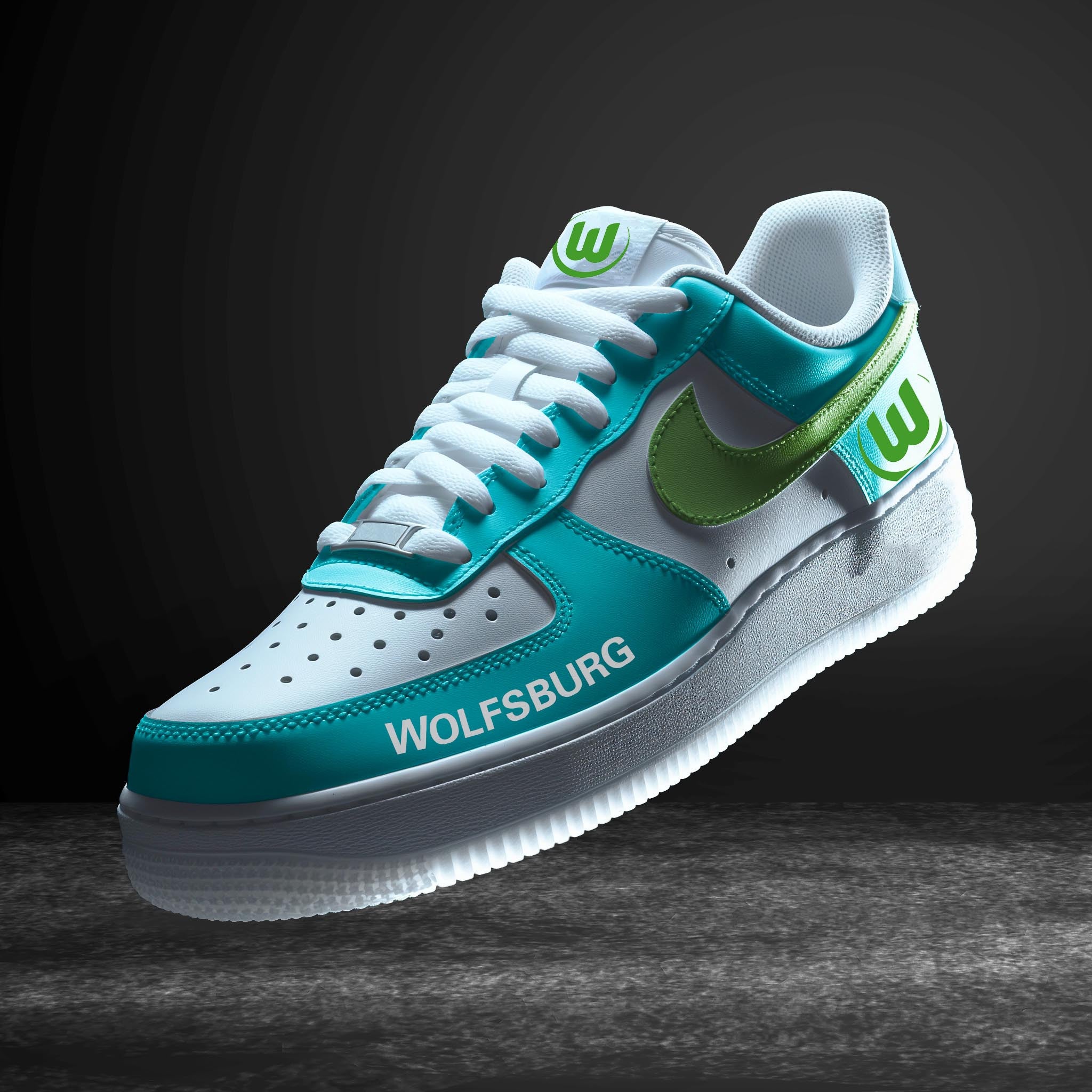 Ideafootwear Wolfsburg Bundesliga Air Low-Top Sneakers Shoes For Men And Women