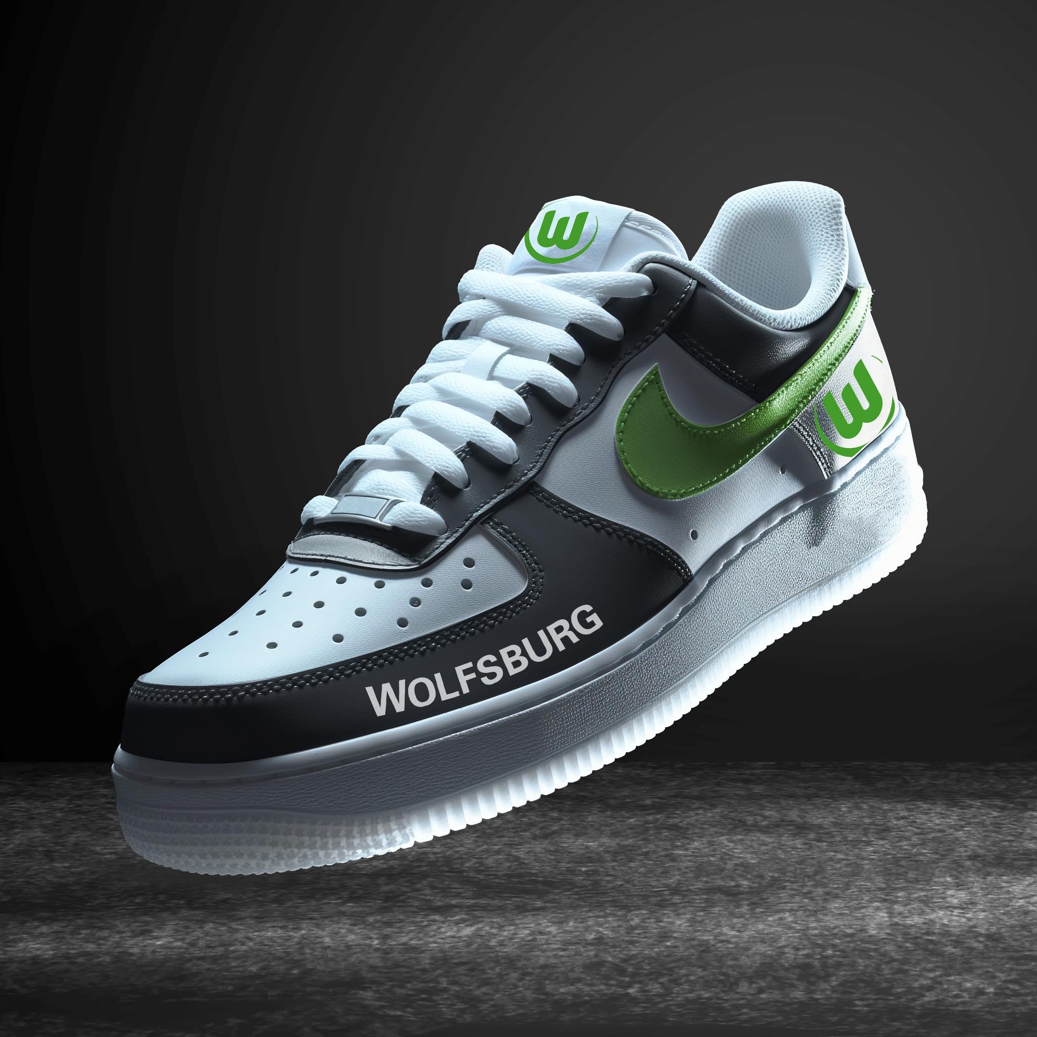 Ideafootwear Wolfsburg Bundesliga Air Low-Top Sneakers Shoes For Men And Women