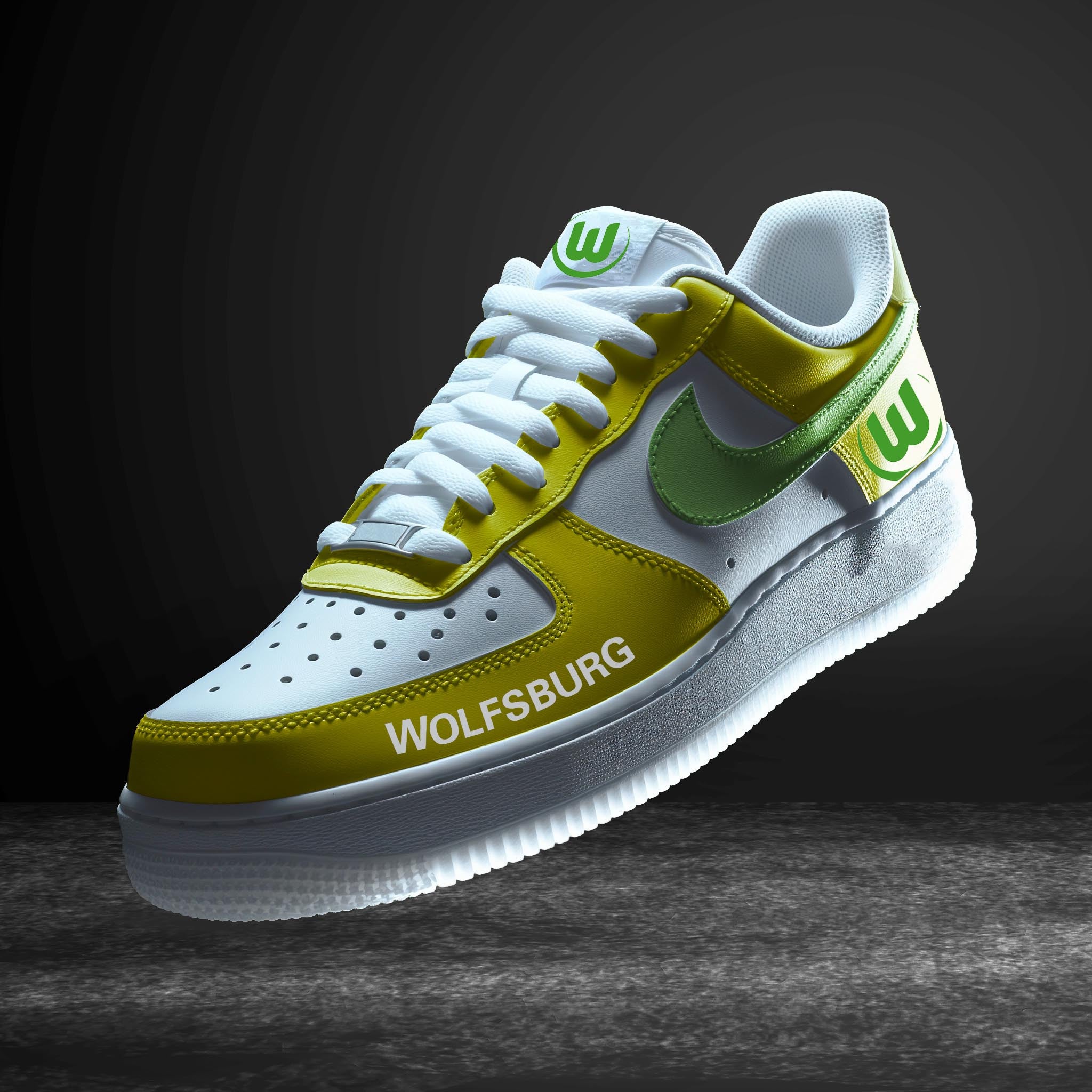 Ideafootwear Wolfsburg Bundesliga Air Low-Top Sneakers Shoes For Men And Women