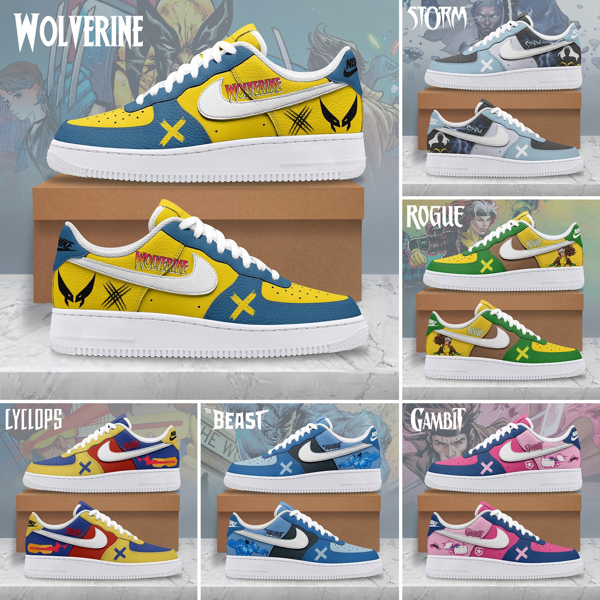 Ideafootwear Wolverine Air Low-Top Sneakers Shoes For Men And Women