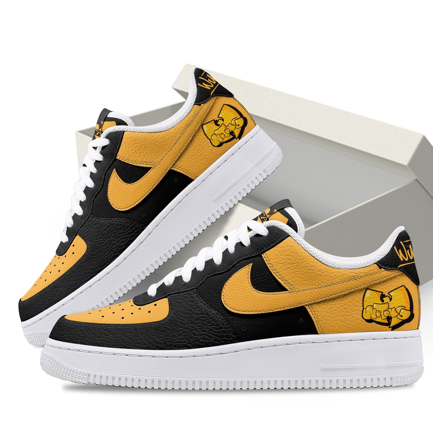 Ideafootwear Wu Tang Clan Air Low-Top Sneakers Shoes For Men And Women