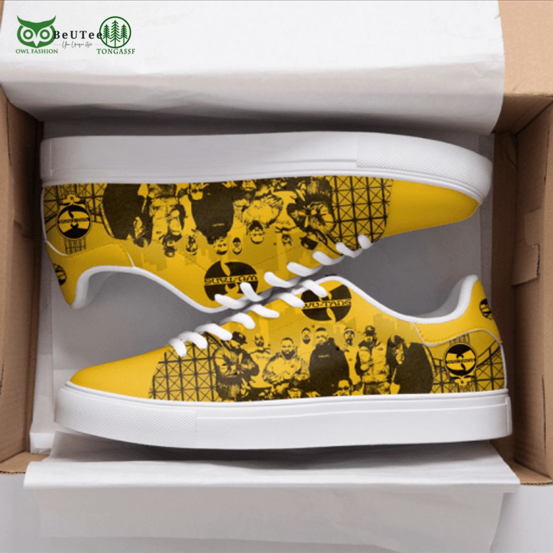 Ideafootwear Wu Tang Clan Skate Stan Shoes Sneakes For Men And Women