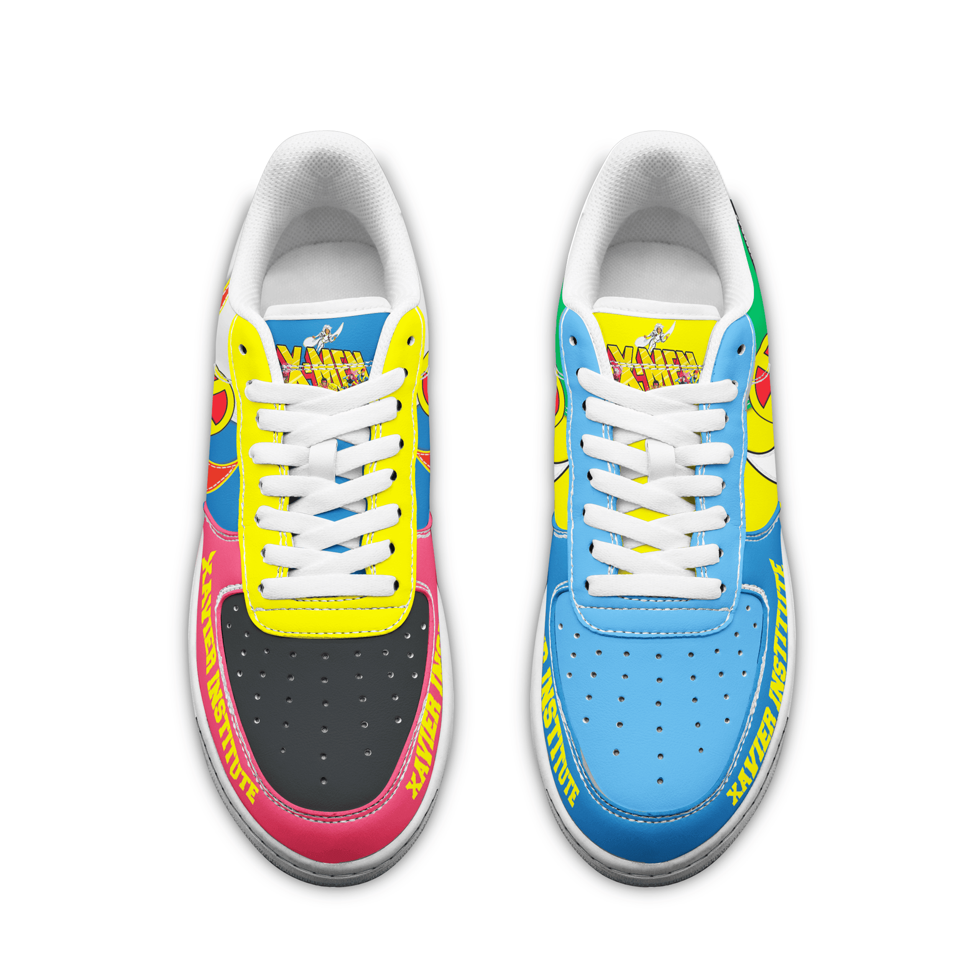 Ideafootwear X-Men Air Low-Top Sneakers Shoes For Men And Women