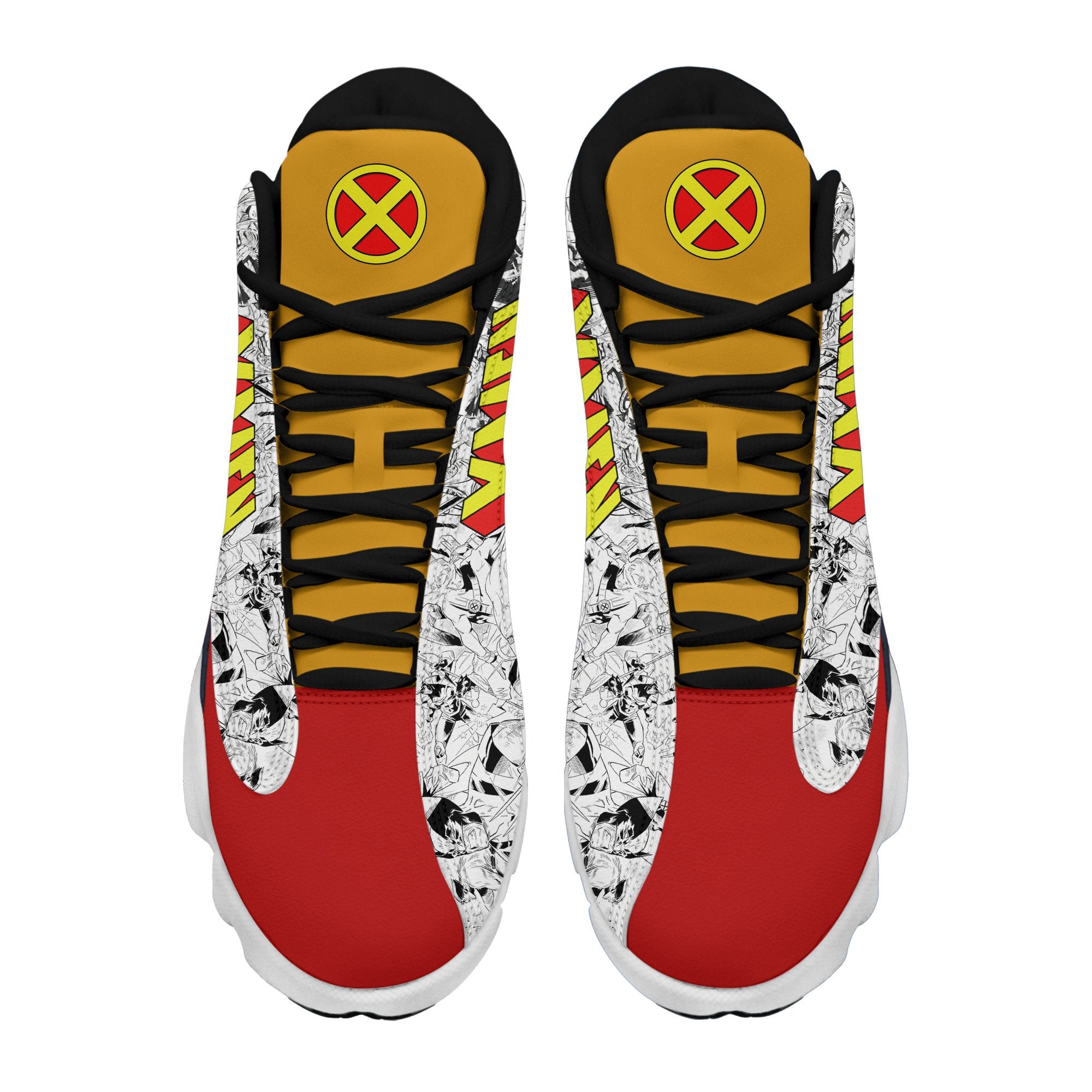 Ideafootwear X-Men AJ13 Sneakers Shoes For Men And Women
