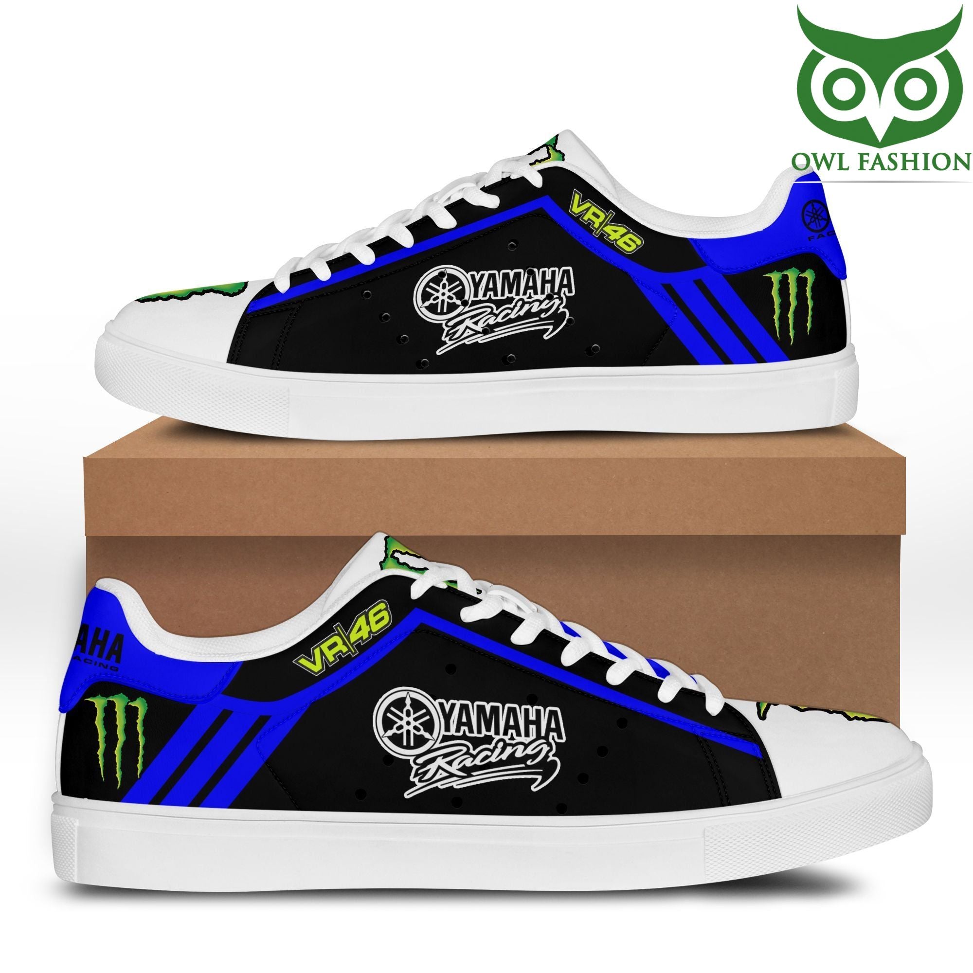 Ideafootwear Yamaha Racing Skate Stan Shoes Sneakes For Men And Women