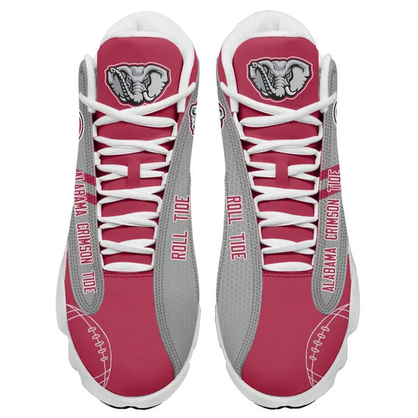 Ideafootwear Alabama Crimson Tide AJ13 Sneakers Shoes For Men And Women 10