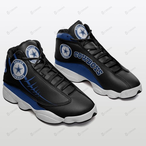 Ideafootwear Dallas Cowboys AJ13 Sneakers Shoes For Men And Women 26