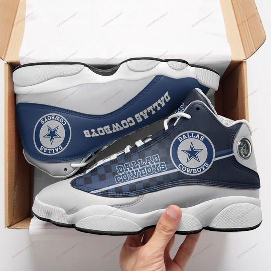 Ideafootwear Dallas Cowboys AJ13 Sneakers Shoes For Men And Women 25