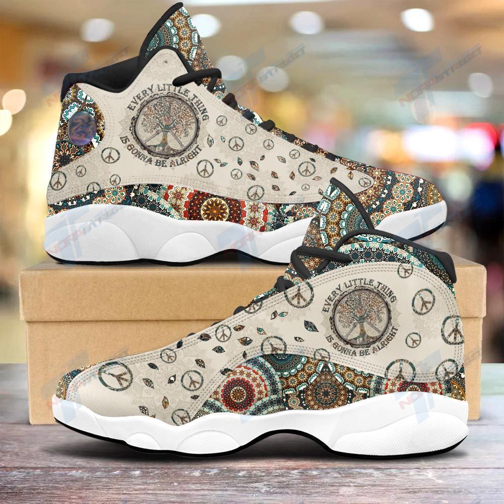 Ideafootwear Every Little Thing Is Gonna Be Alright AJ13 Sneakers Shoes For Men And Women 1