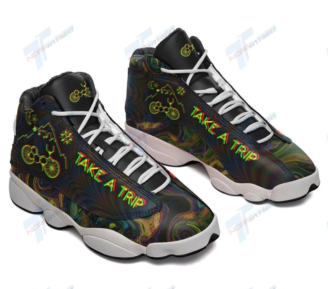 Ideafootwear Lsd Take A Trip AJ13 Sneakers Shoes For Men And Women 1