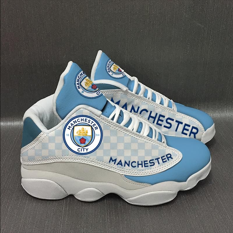 Ideafootwear Manchester City AJ13 Sneakers Shoes For Men And Women 2