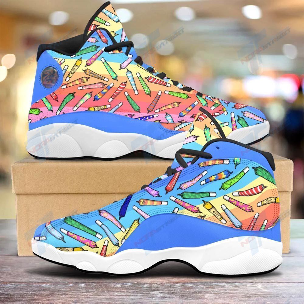 Ideafootwear Weed AJ13 Sneakers Shoes For Men And Women 18