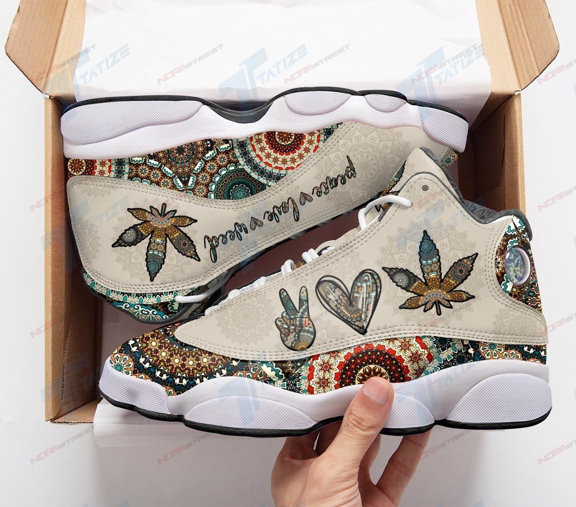 Ideafootwear Weed AJ13 Sneakers Shoes For Men And Women 22