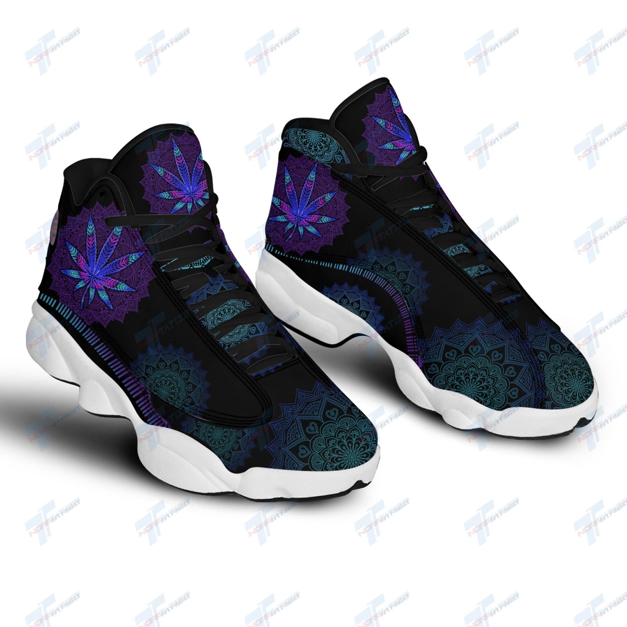 Ideafootwear Weed AJ13 Sneakers Shoes For Men And Women 12