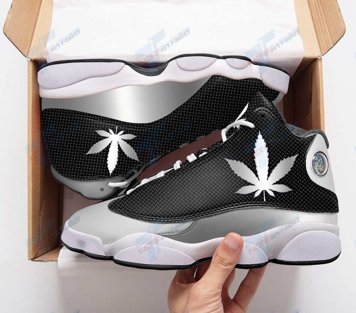 Ideafootwear Weed AJ13 Sneakers Shoes For Men And Women 13