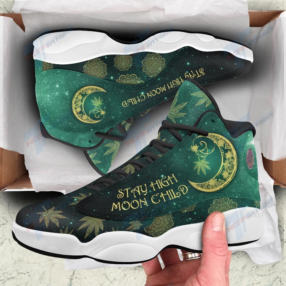 Ideafootwear Weed AJ13 Sneakers Shoes For Men And Women 7