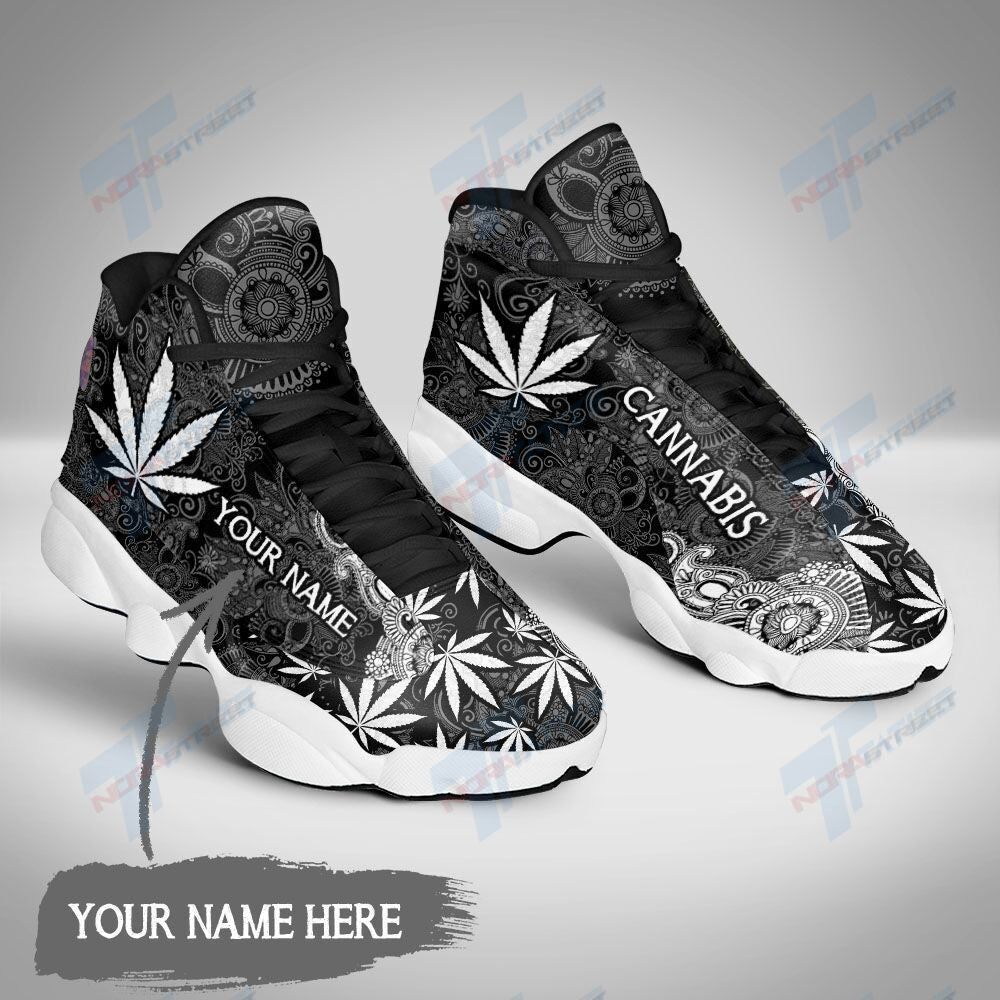 Ideafootwear Weed AJ13 Sneakers Shoes For Men And Women 3