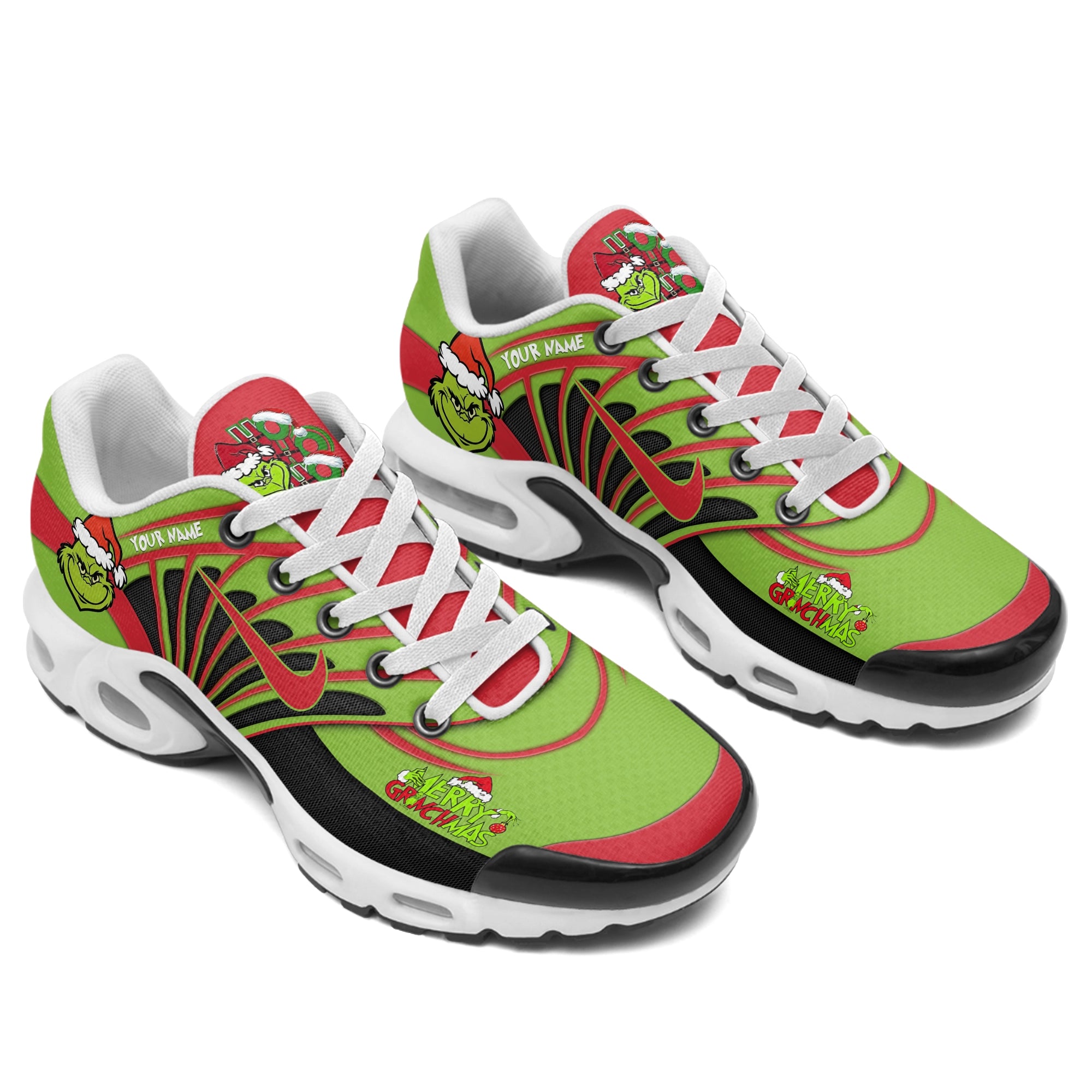 Ideafootwear The Grinch x Christmas TN Shoes Sneakers For Men And Women