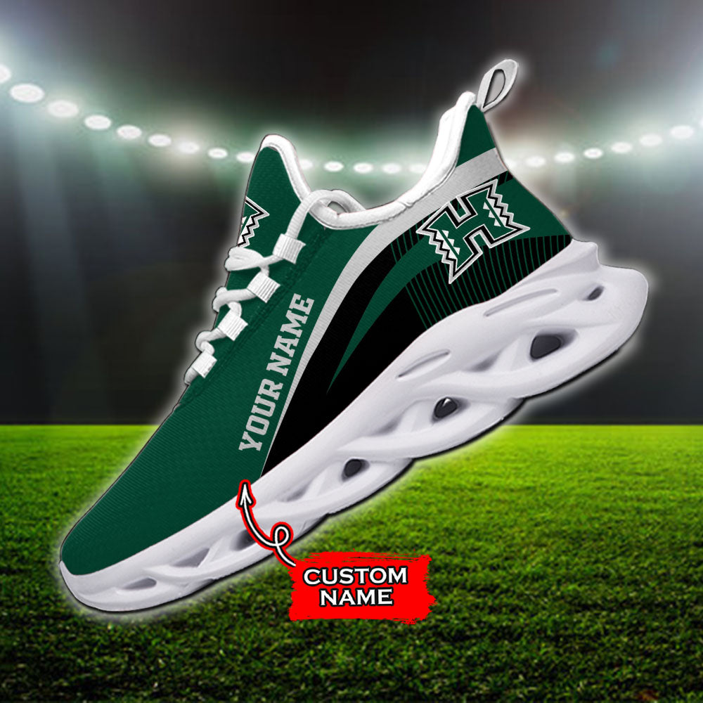 Ideafootwear Hawaii Rainbow Warriors NCAA Max Soul Shoes Sneakers For Men And Women