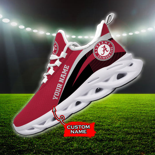 Ideafootwear Alabama Crimson Tide NCAA Max Soul Shoes Sneakers For Men And Women