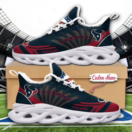 Ideafootwear Houston Texans NFL Max Soul Shoes Sneakers For Men And Women